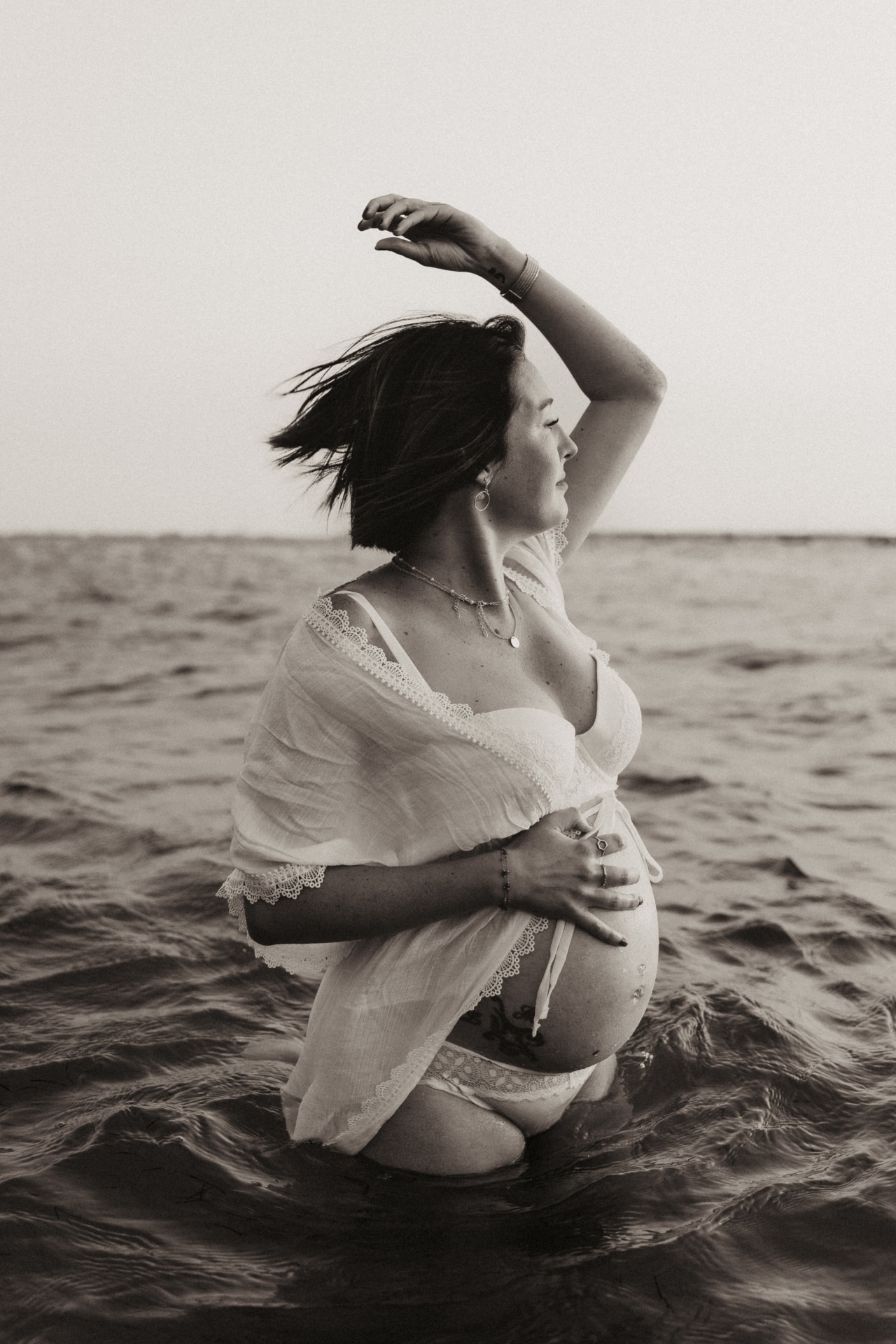 PHOTOGRAPHE GROSSESSE BASSIN D'ARCACHON